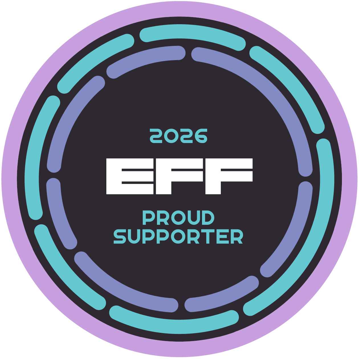 2026 EFF Proud Supporter