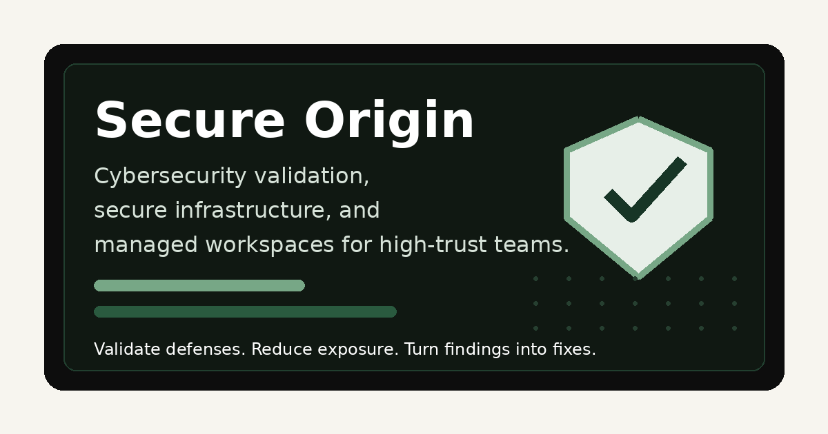 Digital protection for human rights defenders | Secure Origin